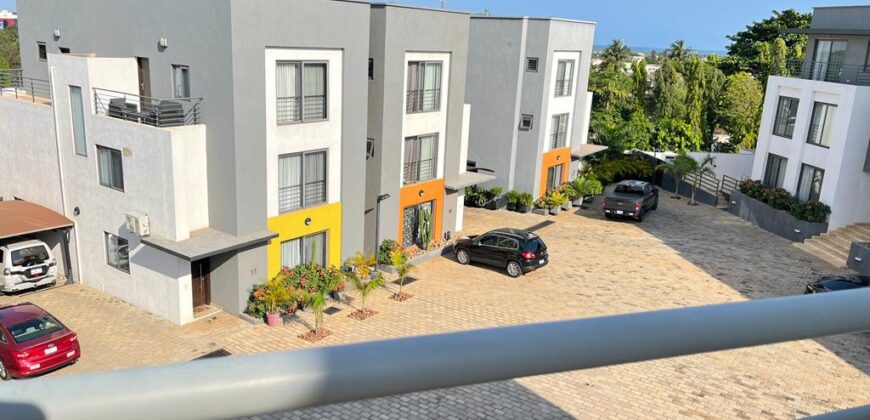 FURNISHED 4 BEDROOM TOWNHOUSE FOR RENT IN CANTONMENTS, ACCRA