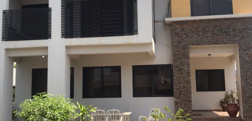 FULLY FURNISHED 4 BEDROOM HOUSE FOR RENT IN EAST LEGON, ACCRA.